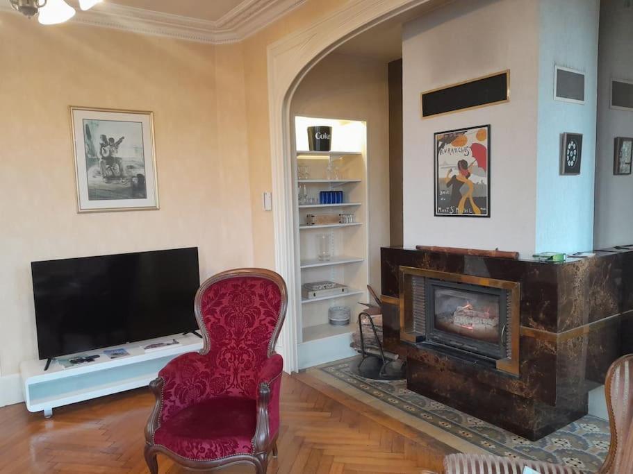 Le Pavillon Des Abrincates Villa Avranches Exteriör bild